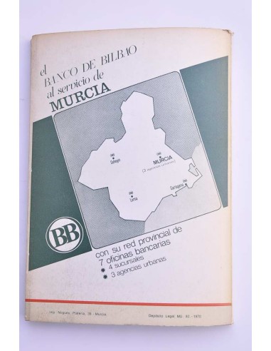 Guía de la Provincia de Murcia y plano turístico