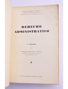 Derecho administrativo. I. 2