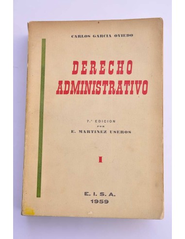 Derecho administrativo. I.