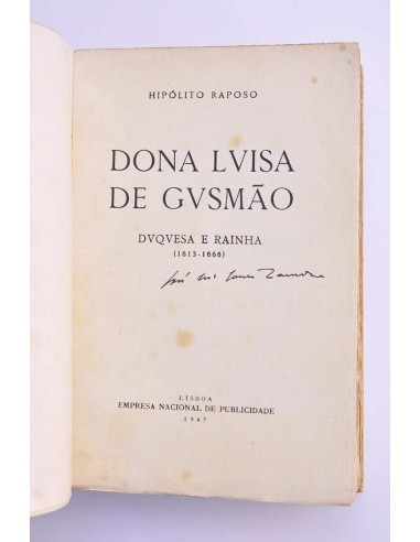 Dona Luisa de Gusmâo. Duquesa e Rainha (1613-1666)