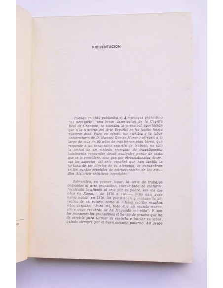 Homenaje a Gómez Moreno. I