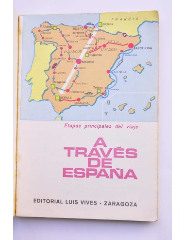 Etapas principales del viaje a través de España