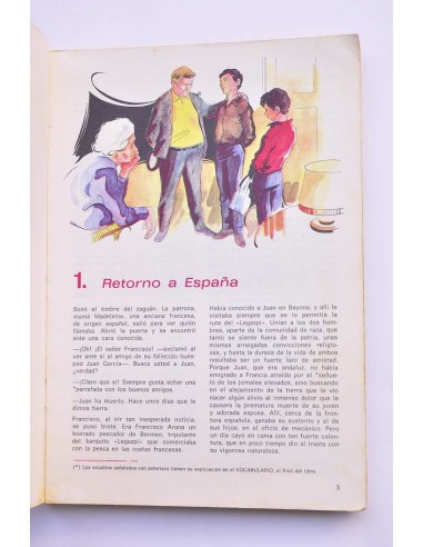 Etapas principales del viaje a través de España