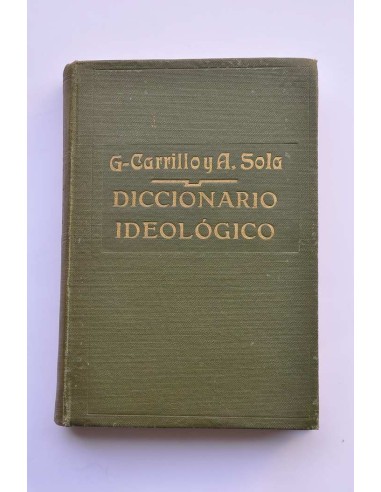 Diccionario ideológico para facilitar el...