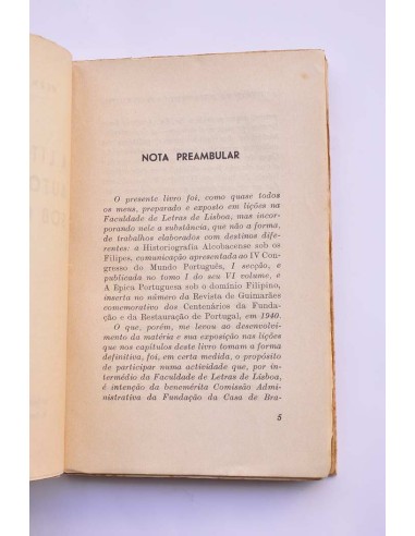 A literatura autonomista sob os Filipes