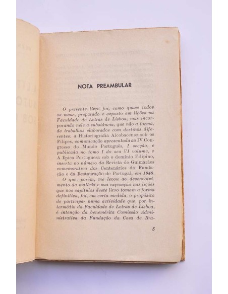 A literatura autonomista sob os Filipes