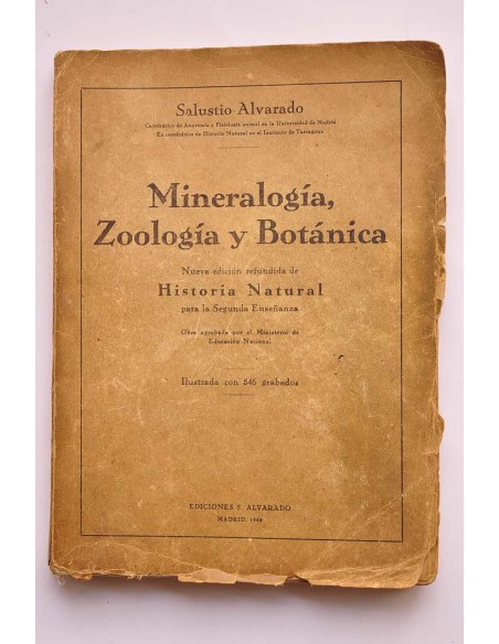 Mineralogía, zoología y botánica. Para la segunda enseñanza