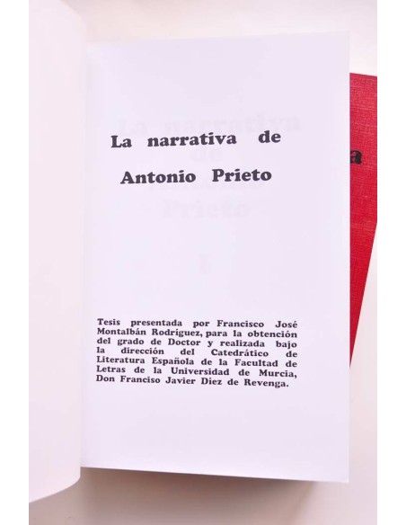 La narrativa de Antonio Prieto
