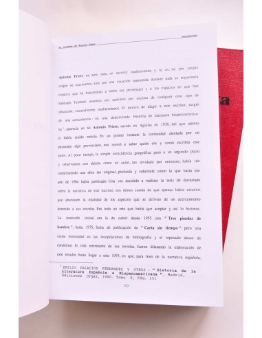 La narrativa de Antonio Prieto