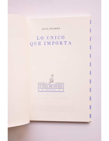 Lo único que importa
