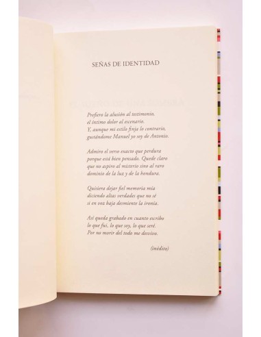 Quede claro. Antología poética 1989 - 2013