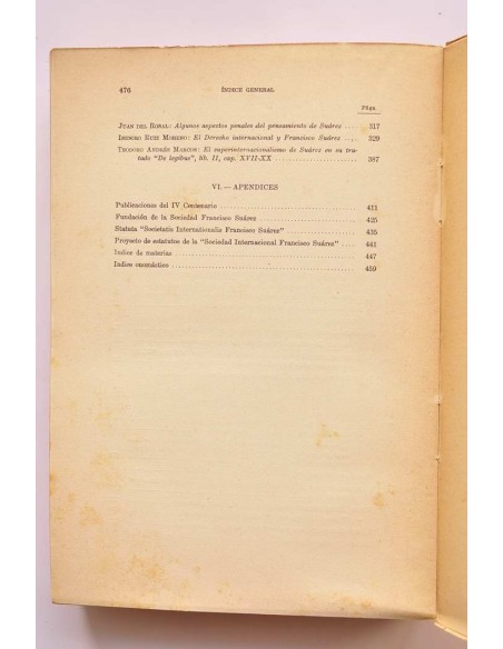 Actas del IV Centenario del nacimiento de Francisco Suarez, 1548 - 1948. T.II