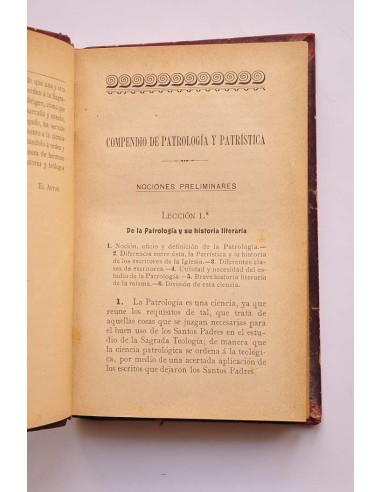 Compendio de Patrología y Patrística