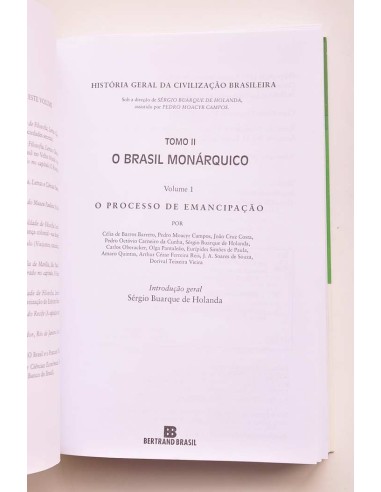 História geral da civilizaçao brasileira. Tomo...