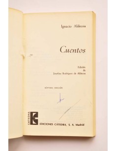 Ignacio Aldecoa. Cuentos 2