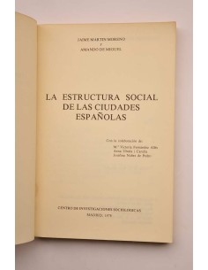 La estructura social de las ciudades españolas 2