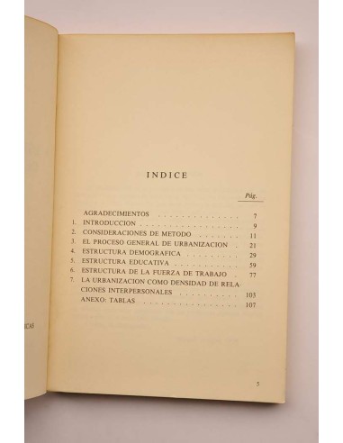 La estructura social de las ciudades españolas