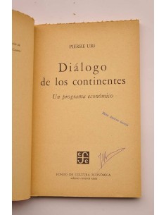 Diálogo de los continentes. Un programa económico 2