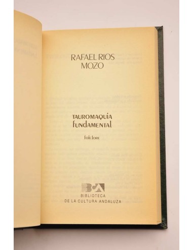 Tauromaquia fundamental