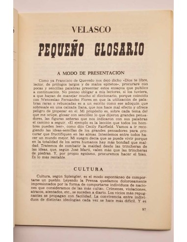 Pequeño glosario