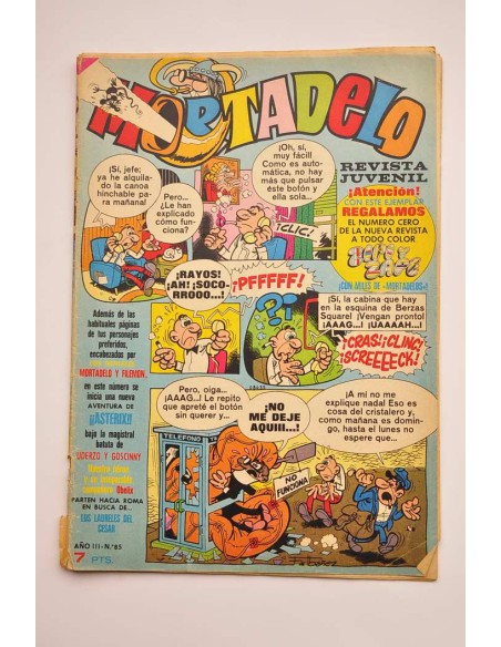 Mortadelo. Revista juvenil. Año II. nº 85