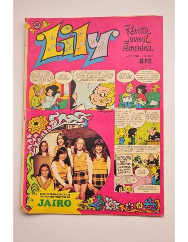 Lily. Revista juvenil femenina. Año XIII. nº 643