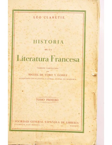 Historia de la literatura francesa (900 - 1900)
