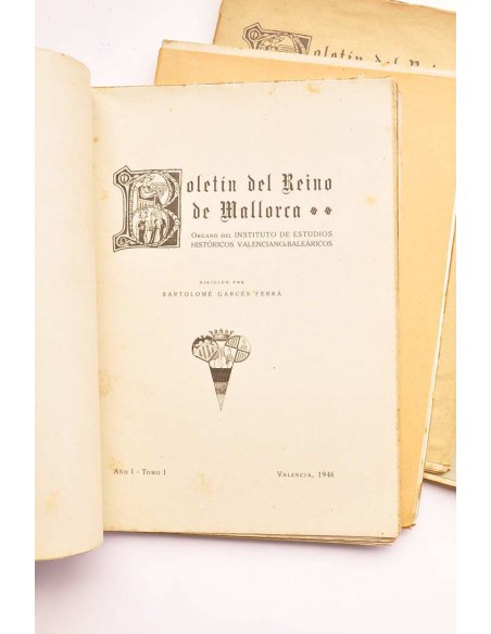 Boletín del Reino de Mallorca. Año I. Tomo I. 1946