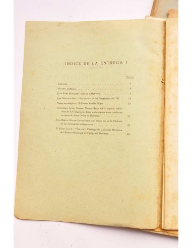Boletín del Reino de Mallorca. Año I. Tomo I. 1946