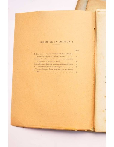 Boletín del Reino de Mallorca. Año I. Tomo I. 1946