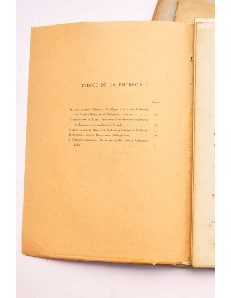 Boletín del Reino de Mallorca. Año I. Tomo I. 1946