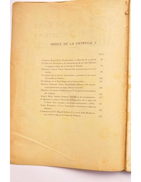 Boletín del Reino de Mallorca. Año I. Tomo I. 1946