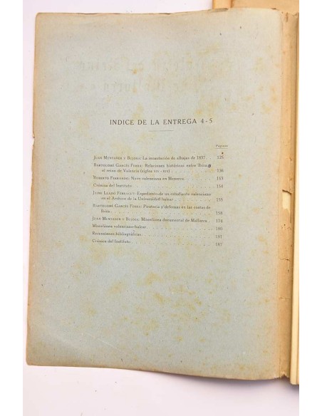 Boletín del Reino de Mallorca. Año I. Tomo I. 1946