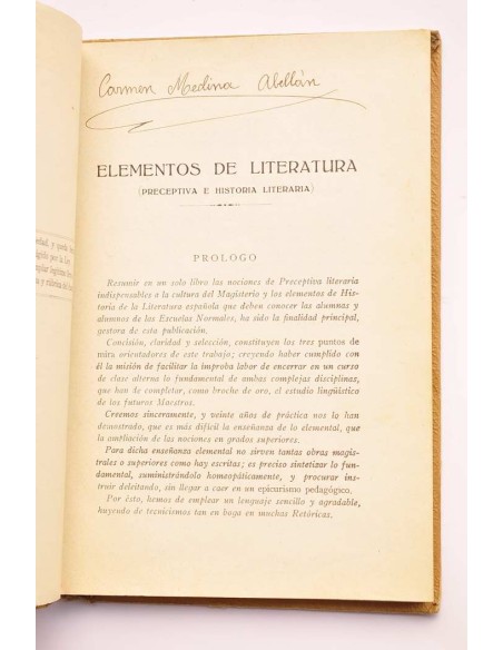 Elementos de literatura. Preceptiva e historia literaria