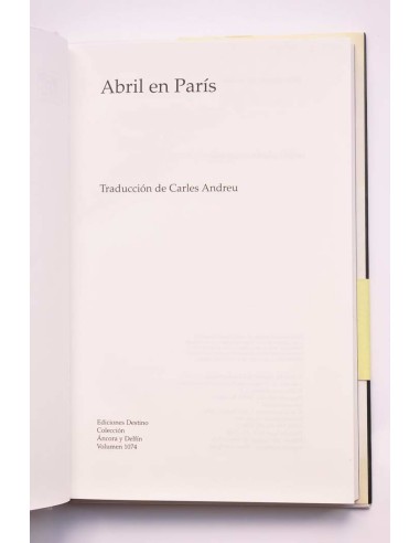 Abril en París