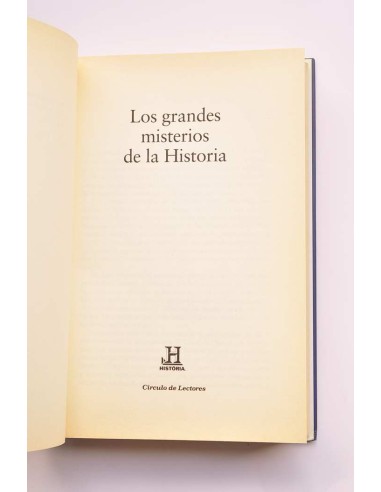 Los grandes misterios de la Historia