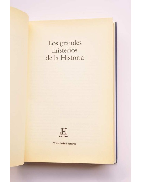 Los grandes misterios de la Historia