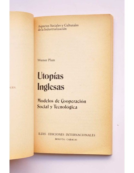 Utopías inglesas. Modelos de cooperación social y tecnológica