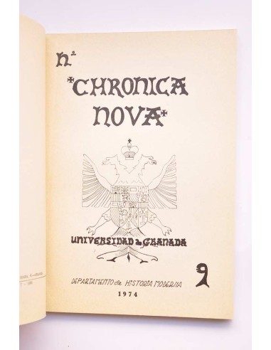 Chronica Nova. 1977. nº 9