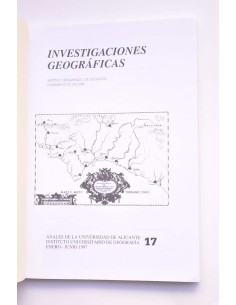 Investigaciones geográficas. nº 17, Enero-junio 1997 2