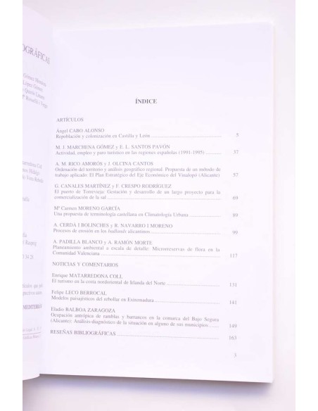 Investigaciones geográficas. nº 17, Enero-junio 1997