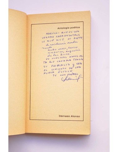 Dámaso Alonso. Antología poética