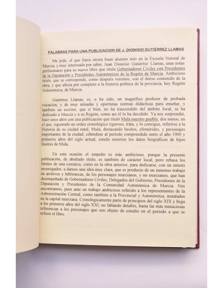 Gobernadores civiles con presidentes de la Diputación y presidentes autonómicos de la Región de Murcia