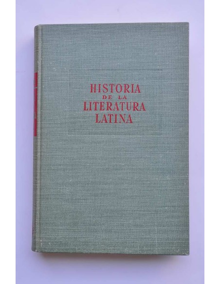 Historia de la literatura latina