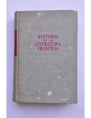 Manuel de historia de la literatura francesa