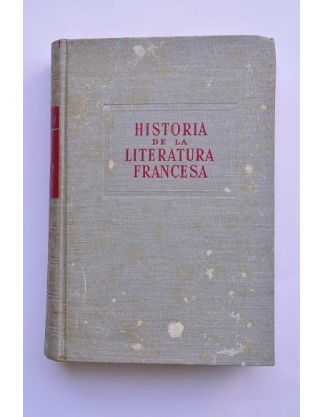 Manuel de historia de la literatura francesa