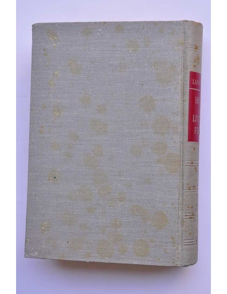 Manuel de historia de la literatura francesa