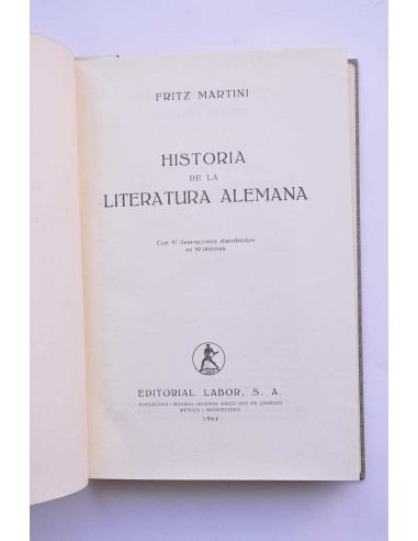 Historia de la literatura alemana