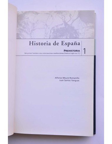Historia de España. 1. Prehistoria