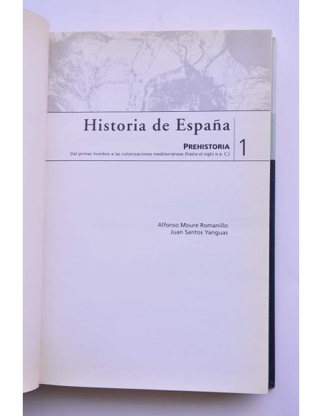 Historia de España. 1. Prehistoria